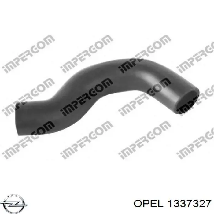 1337327 Opel mangueira (cano derivado do radiador de esfriamento superior)