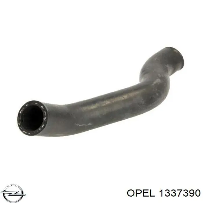 1337390 Opel шланг (патрубок радиатора охлаждения верхний)