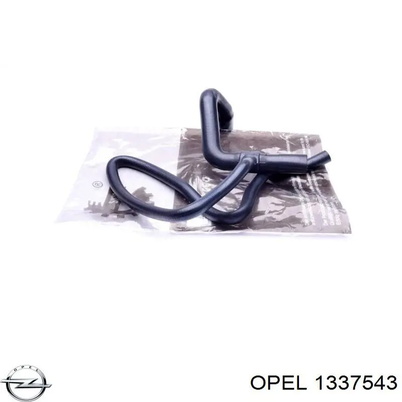 Купить 1337543 Opel Шланг радиатора охлаждения нижний