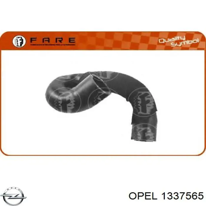 1337565 Opel Шланг системы охлаждения