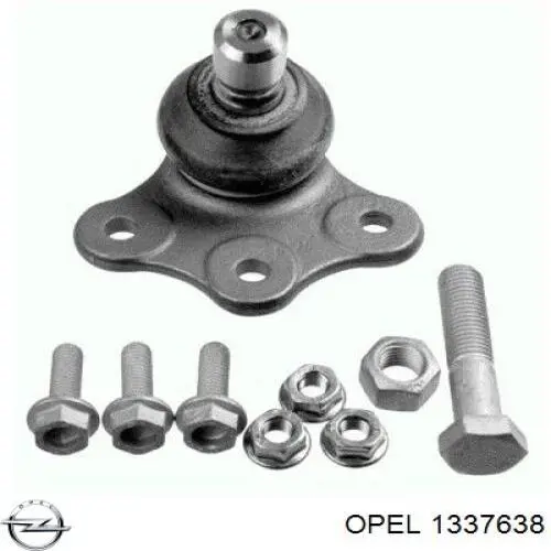 Купить 1337638 Opel Шланг расширительного бачка нижний