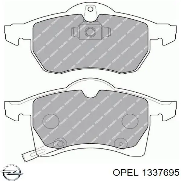 Купить 1337695 Opel Патрубок радиатора