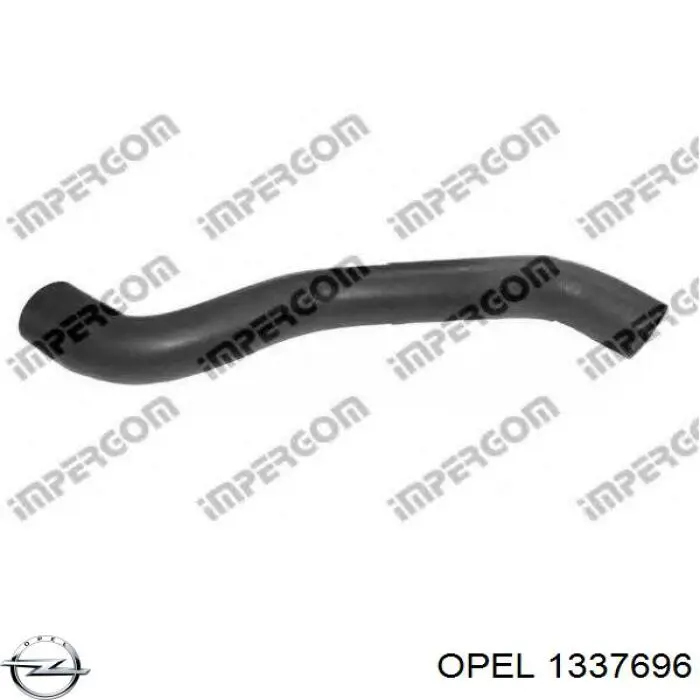 Купить 1337696 Opel Патрубок радиатора