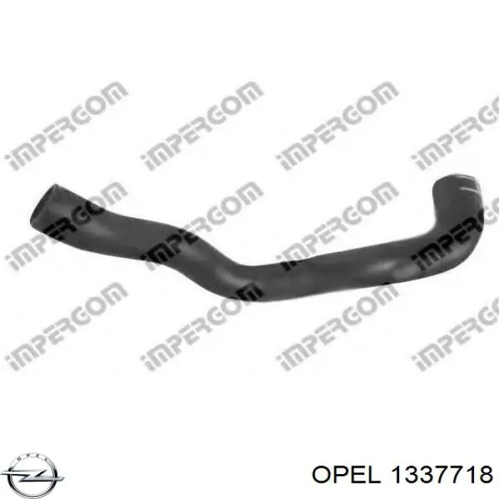 Купить 1337718 Opel Патрубок радиатора
