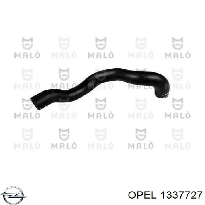 Шланг радиатора охлаждения Opel 1337727 цена, от 12.99 USD