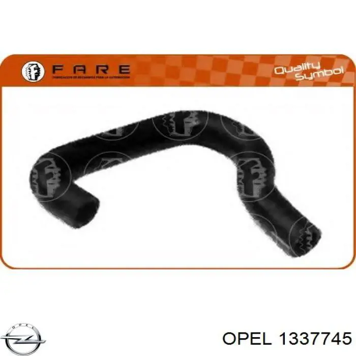 Шланг радиатора охлаждения Opel 1337745 цена, от 11.99 USD