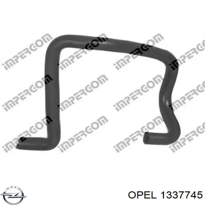 Купить 1337745 Opel Патрубок радиатора