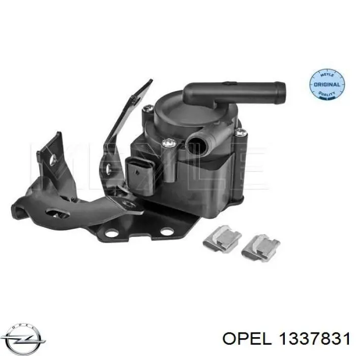1337831 Opel Шланг системы охлаждения
