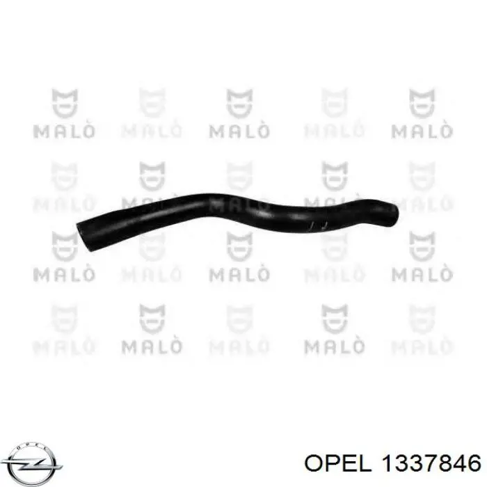 Купить 1337846 Opel Патрубок радиатора