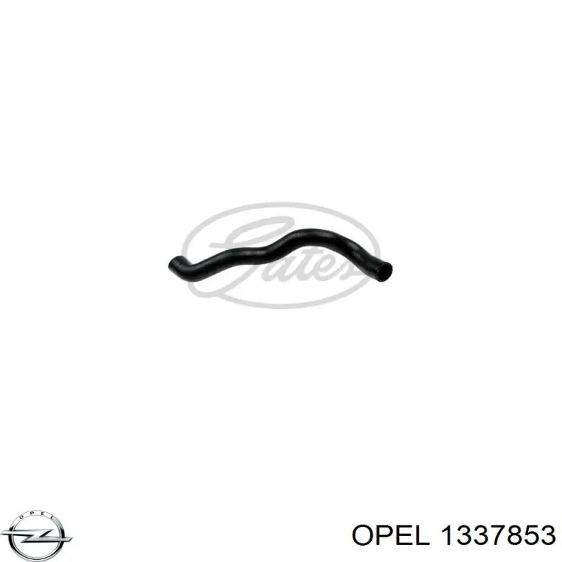 Шланг радиатора охлаждения Opel 1337853 цена, от 10.47 USD