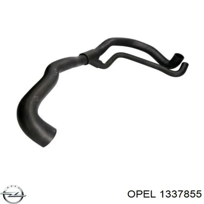 Шланг радиатора, нижний Opel 1337855 цена, от 29.33 USD