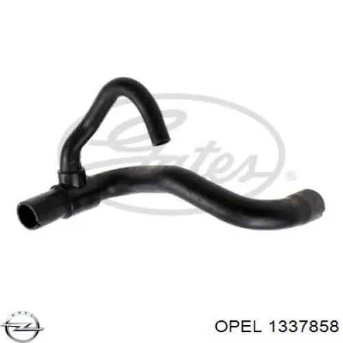 Шланг радиатора охлаждения Opel 1337858 цена, от 23.23 USD