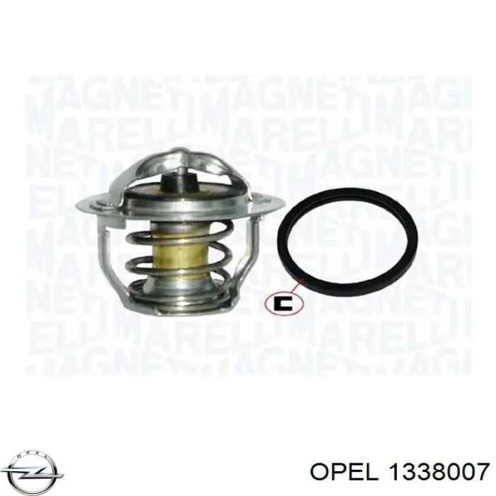 Купить 1338007 Opel Автомобильный термостат