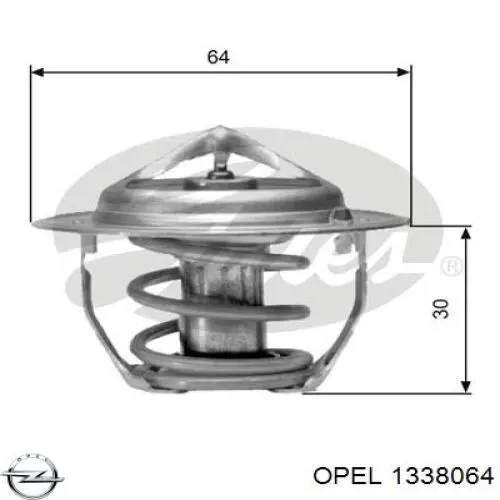 Купить 1338064 Opel Автомобильный термостат
