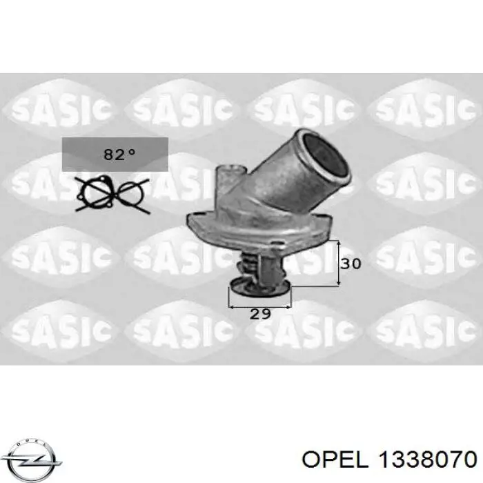 90486126 Opel Авто термостат
