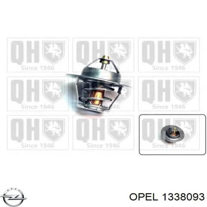 Термостат в корпусе Opel 1338093 цена, от 5.59 USD
