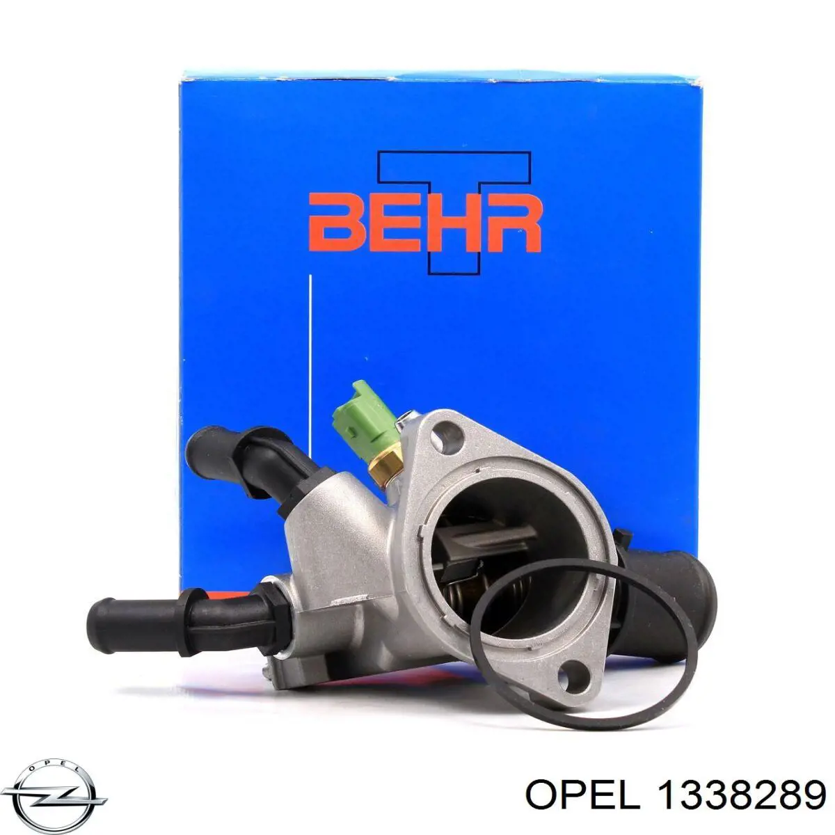 1338289 Opel шланг (патрубок системы охлаждения)