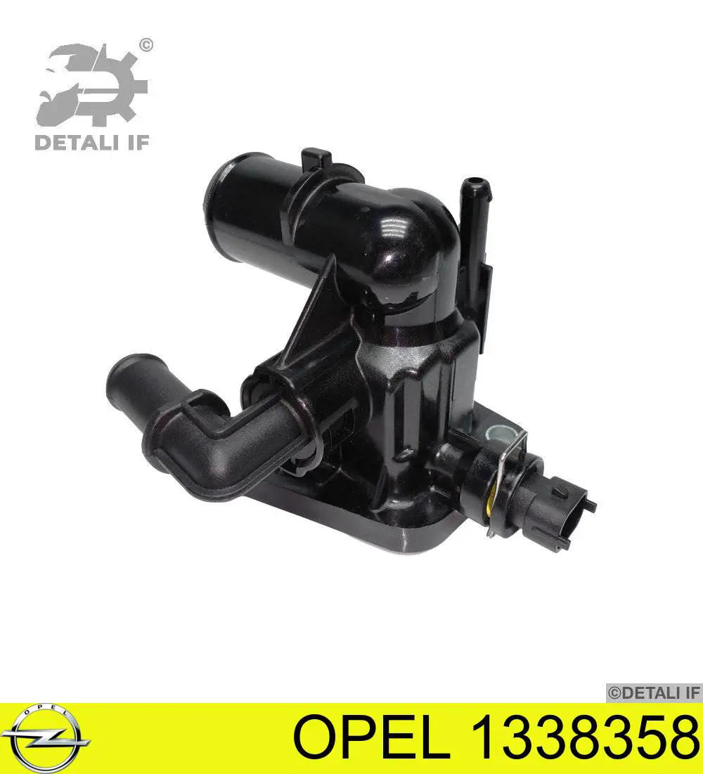 Кожух термостата Opel 1338358 цена, от 35.33 USD