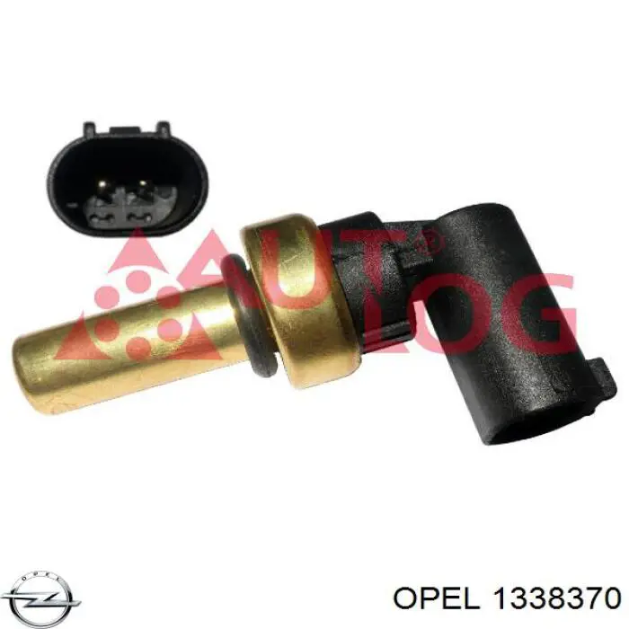 Датчик температуры охлаждающей жидкости 1338370 Opel