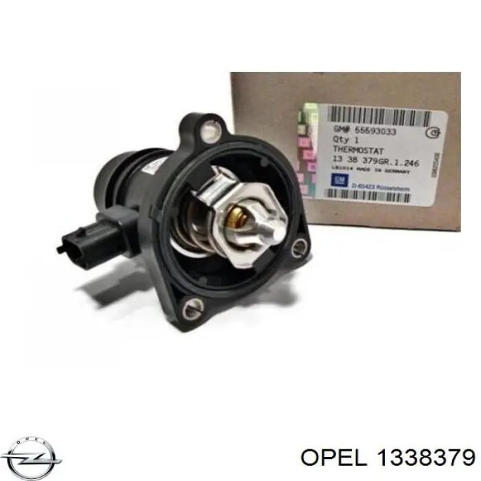 Купить 1338379 Opel Автомобильный термостат