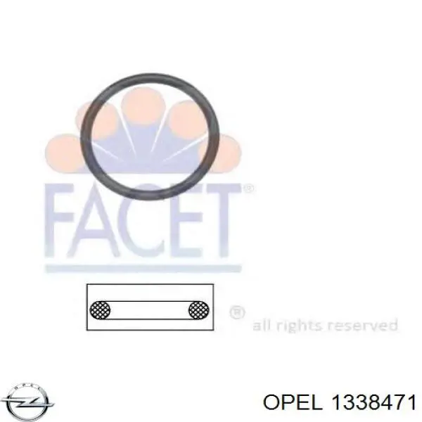 Прокладка корпуса термостата Opel 1338471 цена, от 3.00 USD