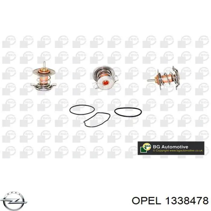 Купить 1338478 Opel Автомобильный термостат