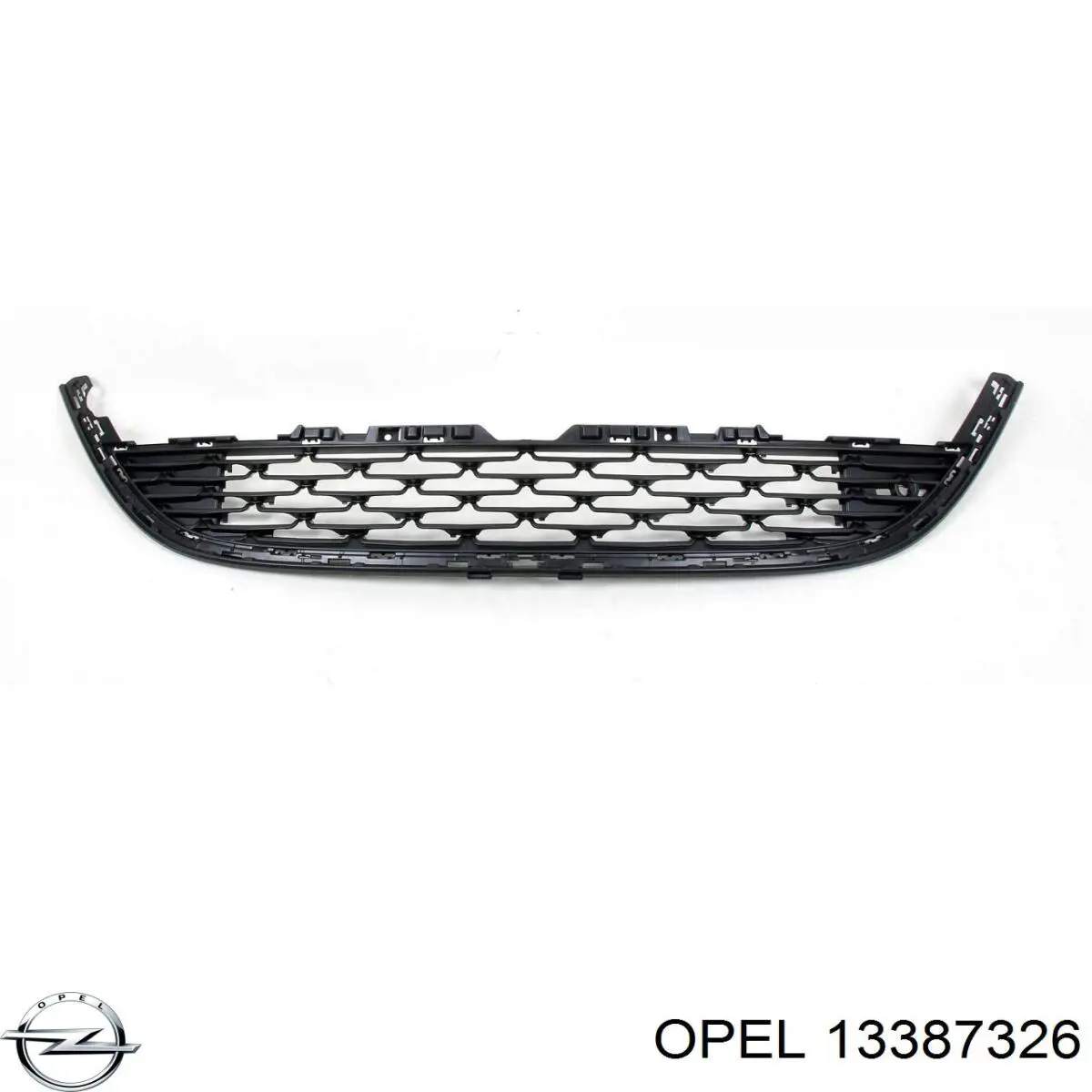 Купить 13387326 Opel Решетка бампера переднего нижняя