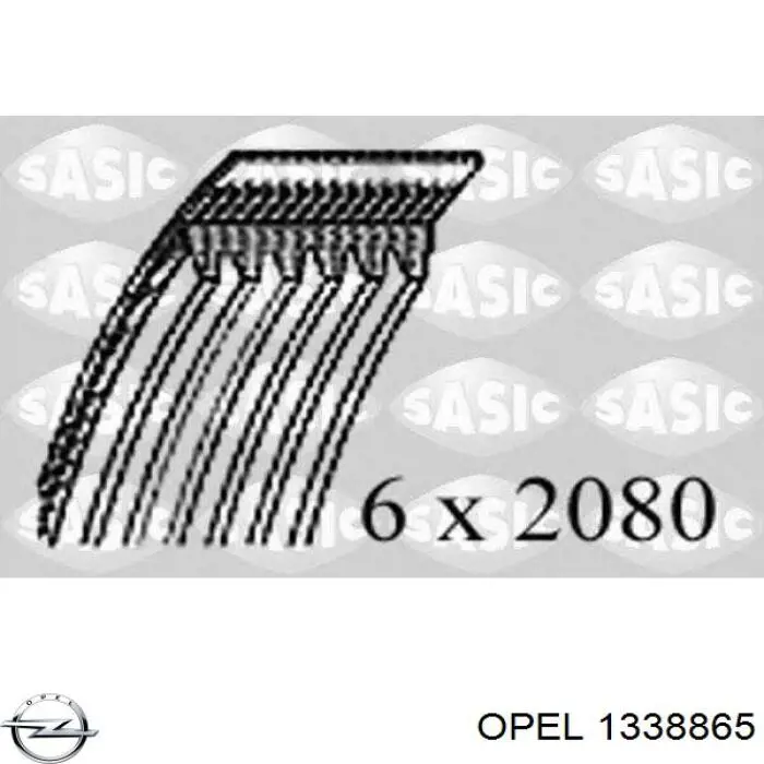 Купить 1338865 Opel Автомобильный термостат