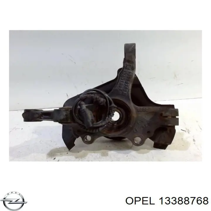 13388768 Opel Цапфа - поворотный кулак передний, правый