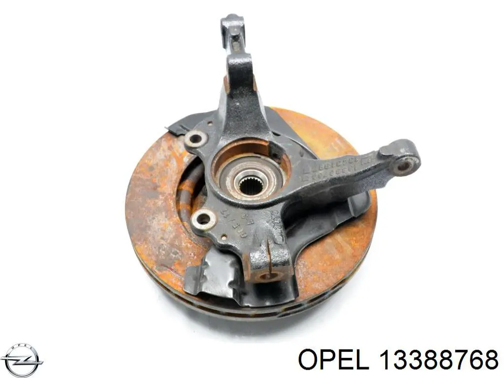 Цапфа (поворотный кулак) передний правый Opel 13388768 цена, от 45.49 USD