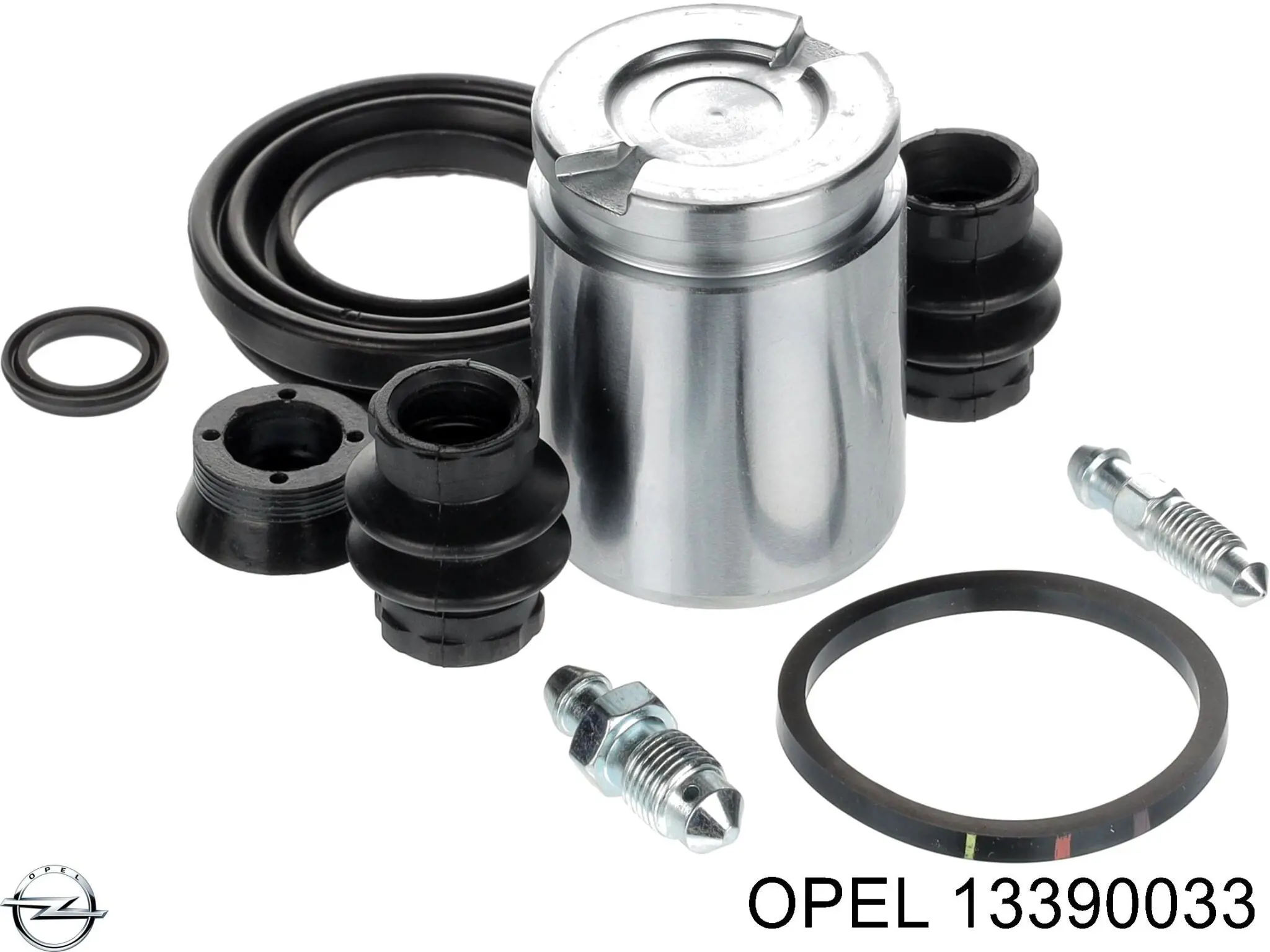 Суппорт задний левый 13390033 Opel