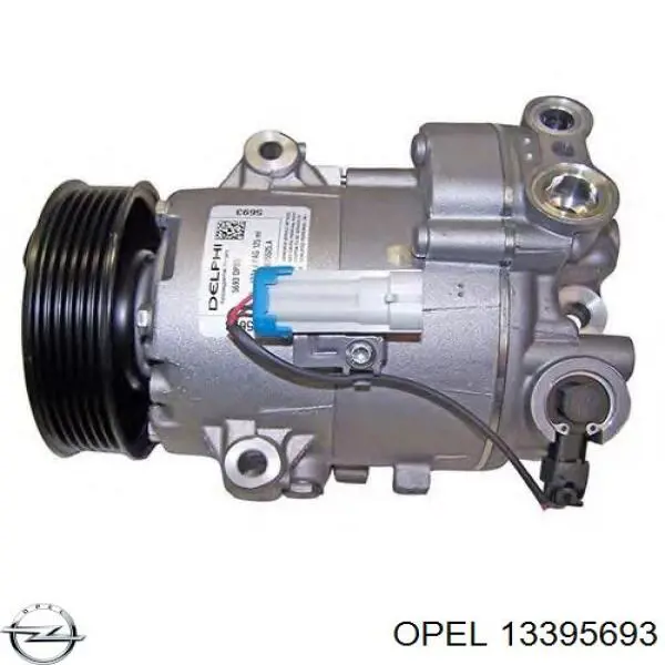 13395693 Opel компрессор кондиционера