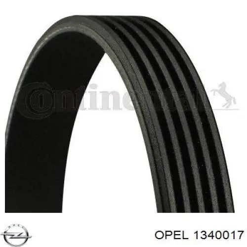 Клиновый ремень Opel 1340017 цена, от 9.36 USD
