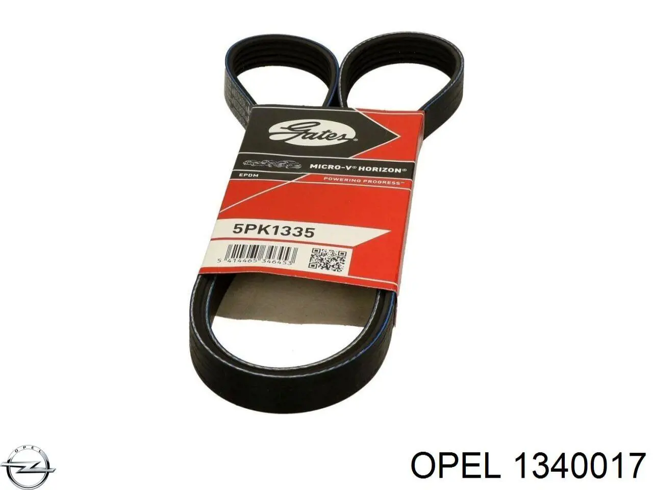 1340017 Opel ремень генератора