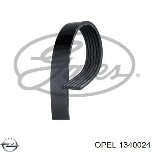1340024 Opel ремень агрегатов приводной, комплект