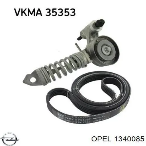 Купить 1340085 Opel Ремень приводной