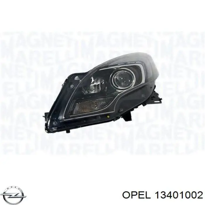 Правая блок фара Opel 13401002 цена, от 980.03 USD