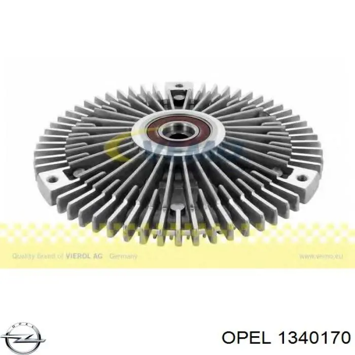1340170 Opel Гидромуфта привода вентилятора