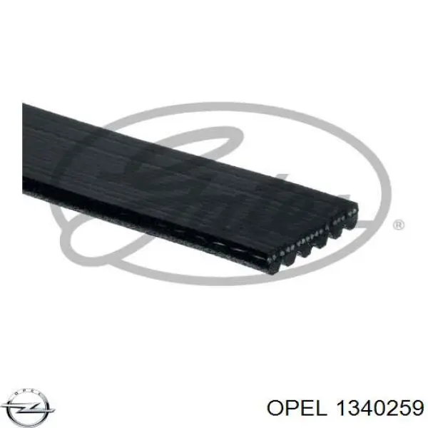 Ремень генератора 1340259 Opel