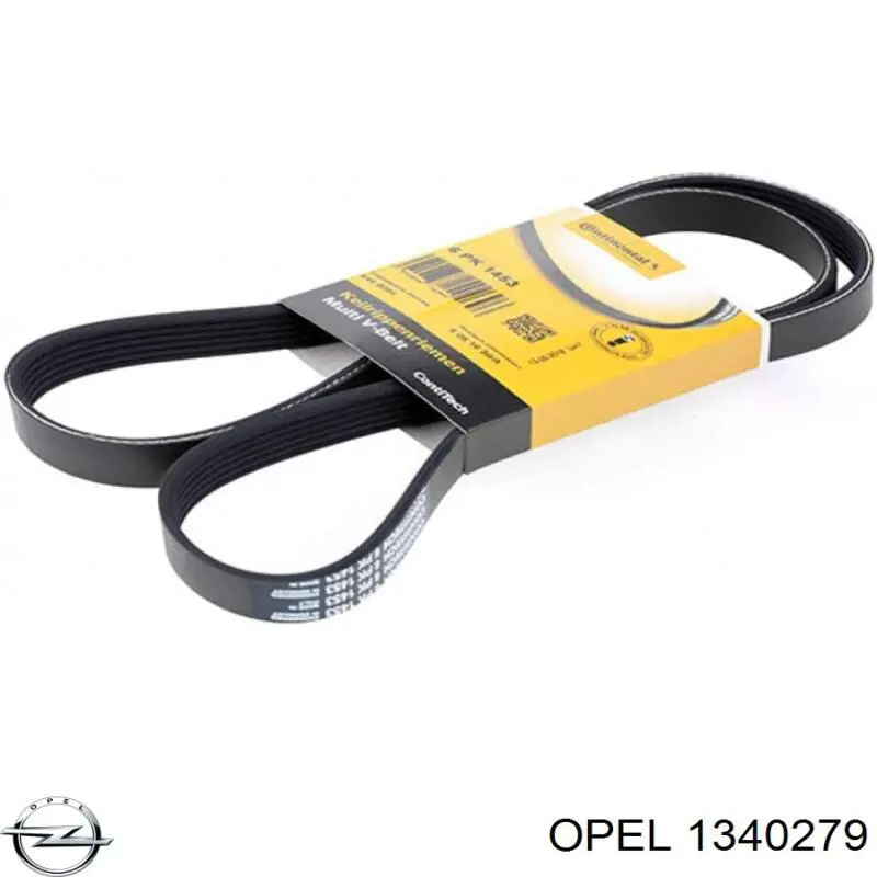 Купить 1340279 Opel Ремень генератора