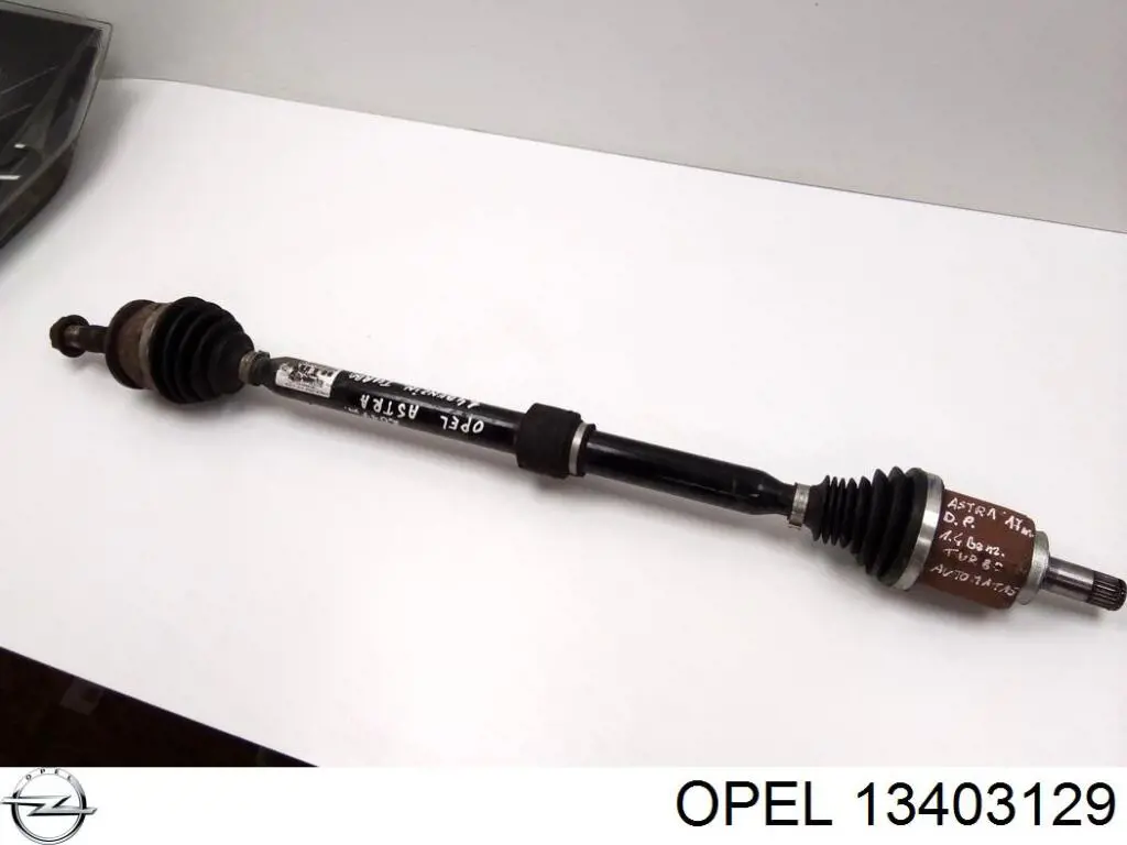 Привод передний правый Opel 13403129 цена, от 117.47 USD