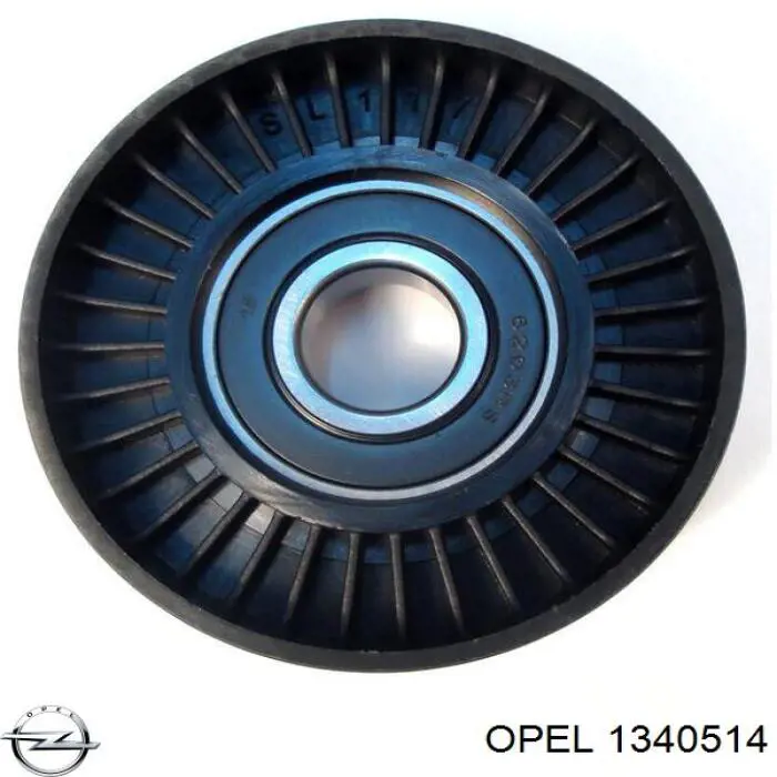 1340514 Opel натяжной ролик