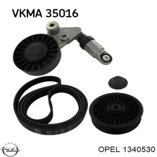 Купить 1340530 Opel Натяжитель приводного ремня