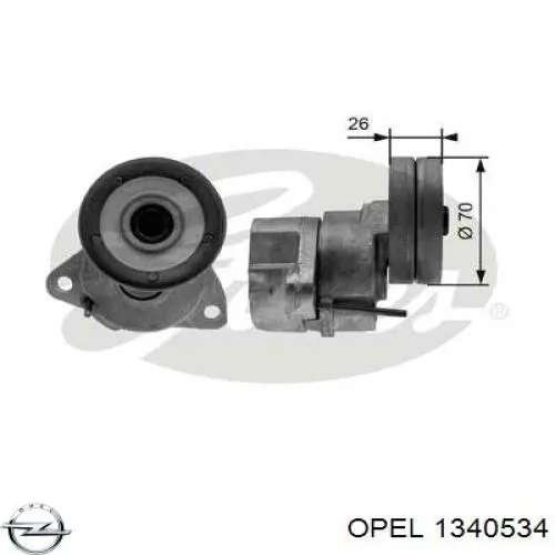 Роликовий модуль натяжителя ремня Opel 1340534 цена, от 27.49 USD