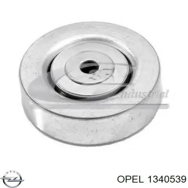 1340539 Opel натяжной ролик