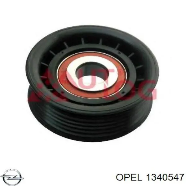 Натяжитель приводного ремня 1340547 Opel