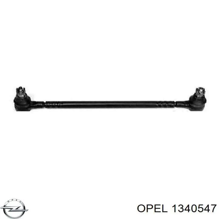 Натяжная планка поликлинового ремня Opel 1340547