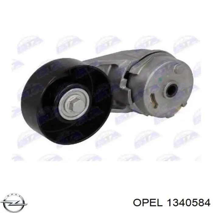 Роликовий модуль натяжителя ремня Opel 1340584 цена, от 51.52 USD