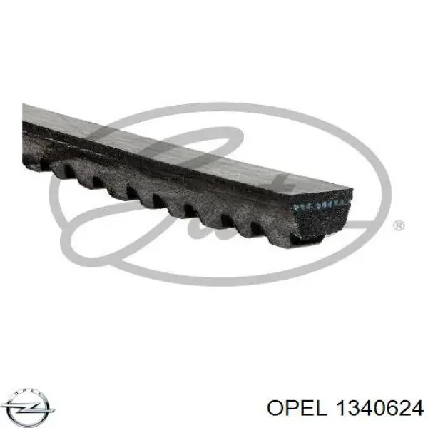 Ремень генератора 131025 Continental/Siemens