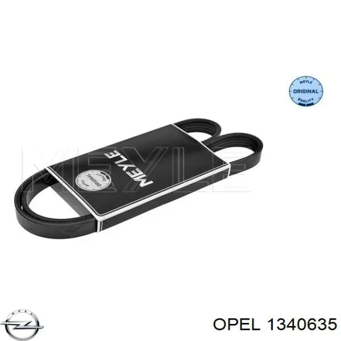 Купить 1340635 Opel Ремень генератора